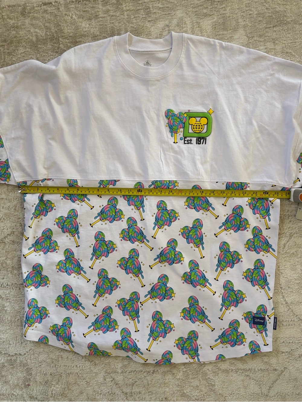 Walt Disney World Lollipop Spirit Jersey NWT - Picture 2 of 6